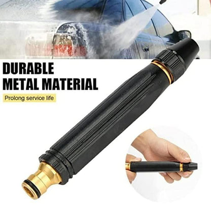 Portable High Pressure Water Nozzle (Black)